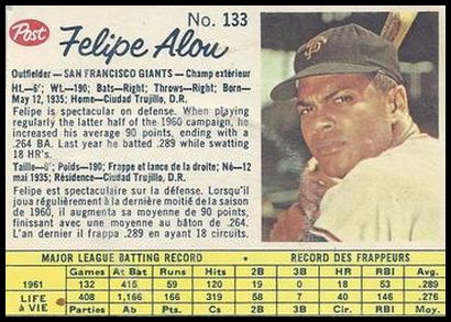 133 Felipe Alou
